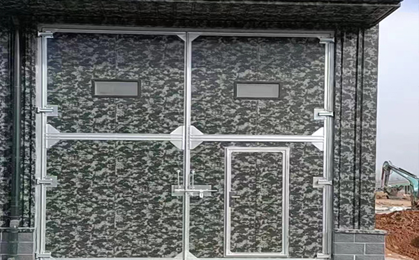 海晏工业平开门