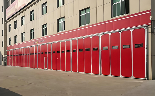 海晏工业推拉门厂家提醒大家今日有雨记得外出带伞