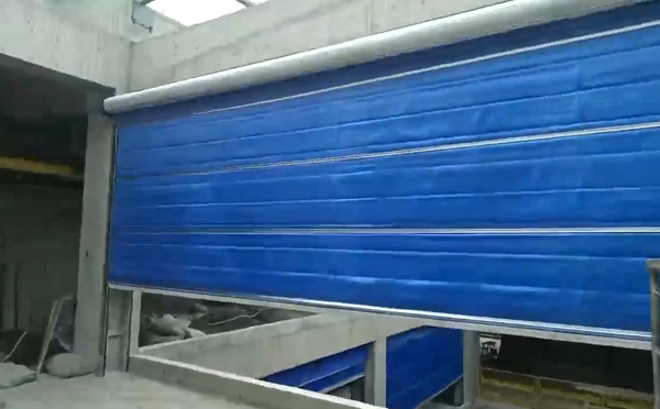 大型物流园区完成海晏防火门整体安装工程